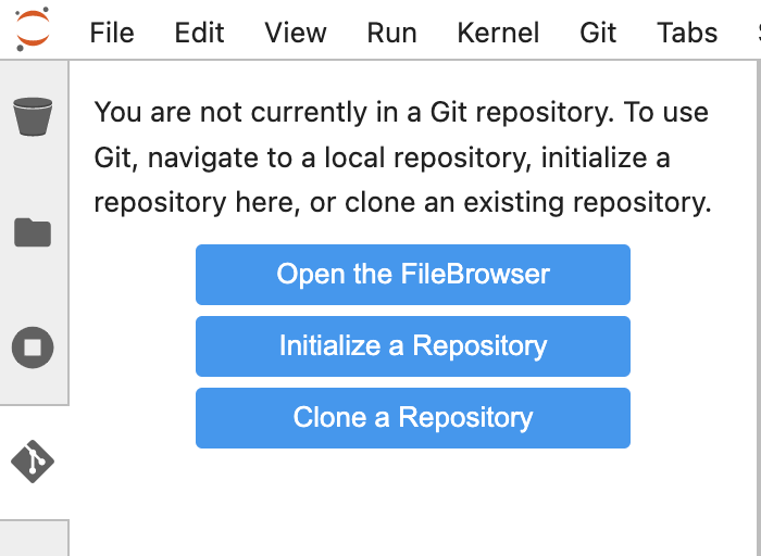 git clone menu
